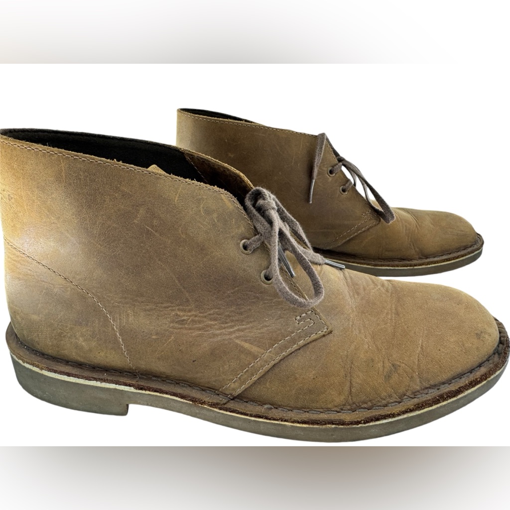 Clarks Bushacre Chukka Boots Brown Men’s 9.5